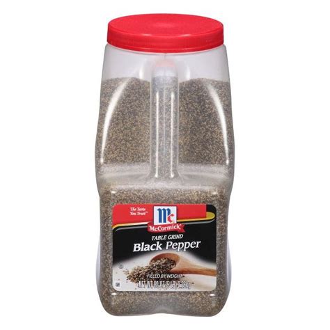 McCormick Table Grind Black Pepper 80 Oz Walmart