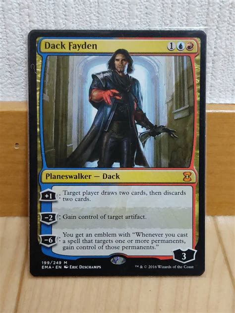 MTG 英 ダク フェイデン Dack Fayden 金MR EMA 全ての商品同梱可能 金マルチカラー 売買されたオークション情報