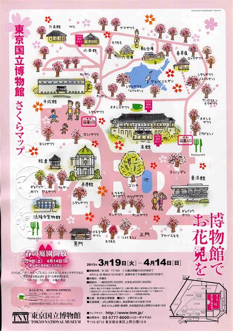 猫アリーナ 「博物館でお花見を」 東京国立博物館