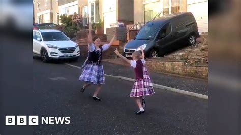 Coronavirus Reeling Clapping And Cheering For Carers Bbc News