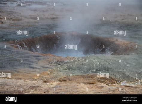 Strokkur Geysir, Iceland Stock Photo - Alamy