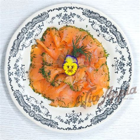 Salm N Marinado Al Eneldo O Gravlax Via Appia