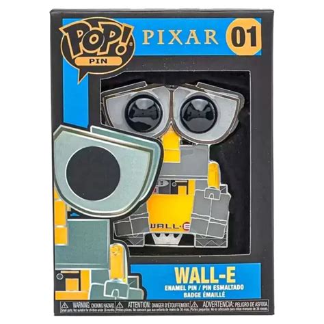 Funko Pop Pins Disney Pixar Wall E And Eve Set Of 2 Enamel Pin Badge