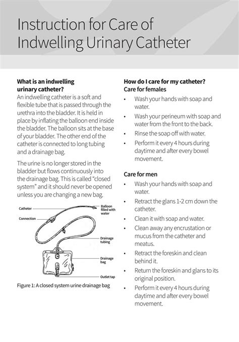 Indwelling Catheter