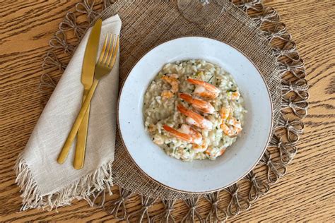 Risoto De Camarão Com Alho Poró E Limão Siciliano Blog Raízs