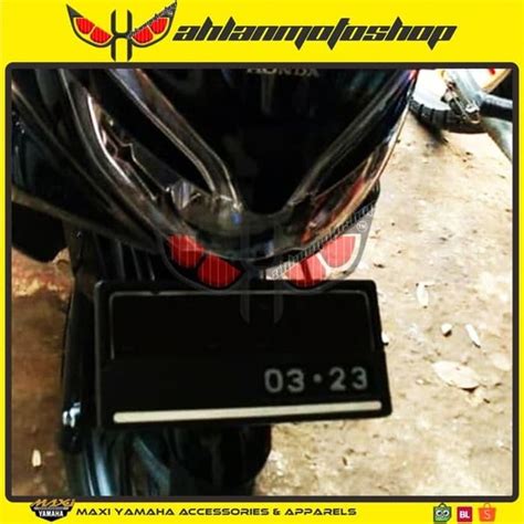 Jual Asli Nomor Bracket Pcx Lokal Nomor New Pcx Pcx Plat Plat Dudukan