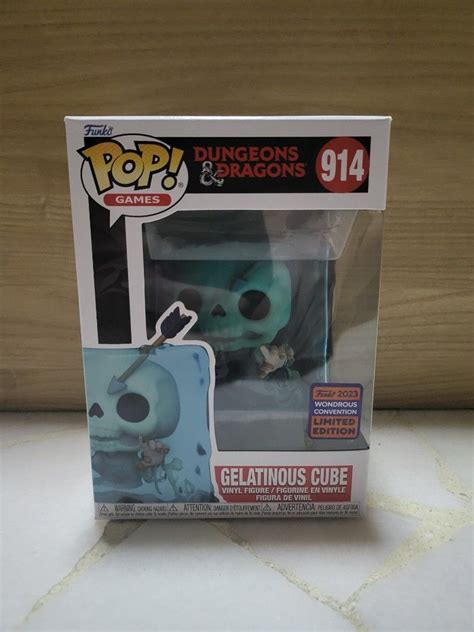 Dungeons Dragons Gelatinous Cube 914 WonderCon LE Funko Pop