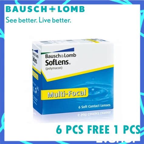 Bausch Lomb Soflens Multifocal Monthly Clear Disposable Contact