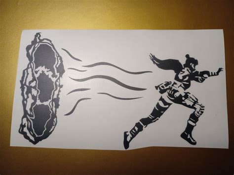 Apex Wraith Fan Art Decal From High Quality Oracal Vinyl Sticker - Etsy