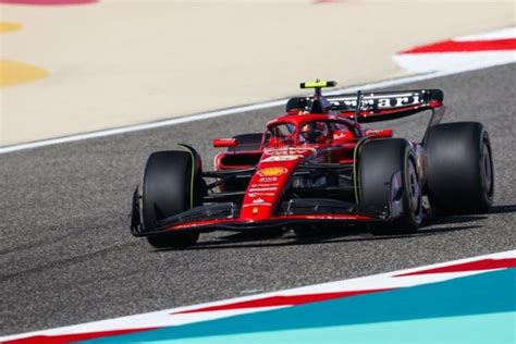 Ferrari Driver Carlos Sainz Was Fastest During The Final Bahrain GP