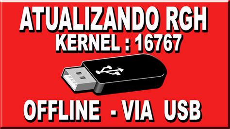 ATUALIZANDO RGH VIA PEN DRIVE KERNEL 16767 YouTube