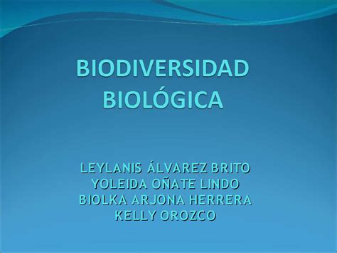 Calaméo Biodiversidad Biológica