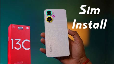 Redmi C G Sim Install How To Insert Sim Sd Card On Redmi C