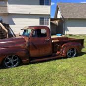 1955 Chevy Slammed Hot Rat Street Rod Pickup Patina Shop Truck Pro