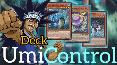 Yuguioh Deck Profile Umi Control E Game Play Youtube