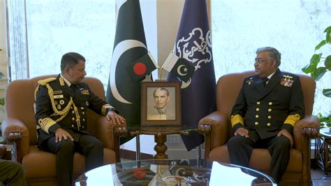 pakistan navy chief  defence force maldives called  chief