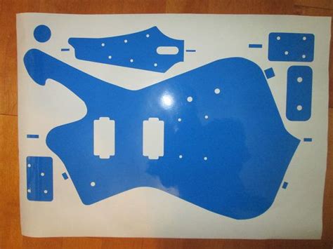 Iceman Routing Template For Guitar Making 1976 Iceman Etsy Canada