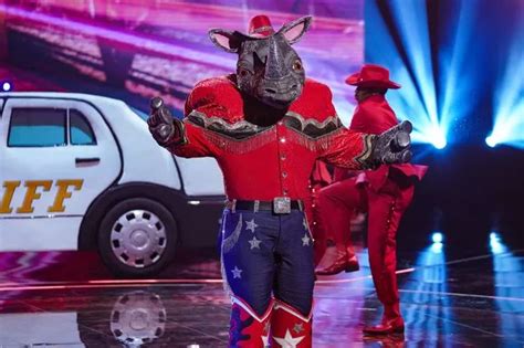 The Masked Singer Fans Convinced Rhino Is Noughties Pop Star After