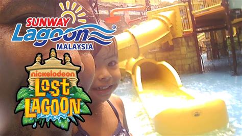 Lost Lagoon Sunway Lagoon Nickelodeon View From Sunway Pyramid Hotel Vlog Youtube