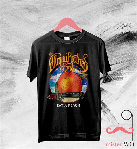 The Allman Brothers Band Eat A Peach Vintage T Shirt Sold By Dmitry Plotnikov Sku 39268609