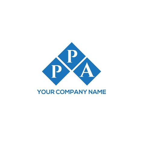 PPA letter logo design on white background. PPA creative initials ...