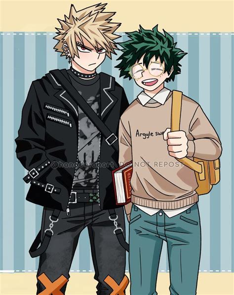 Bakudeku Katsuki Bakugou X Izuku Midoriya Bnha By Silverynightart Ig