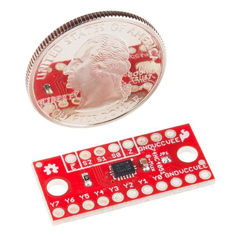 Sparkfun Multiplexeur Breakout 8 Canaux 74HC4051 Opencircuit