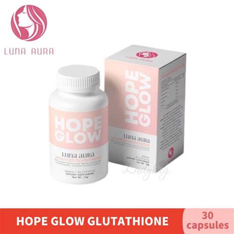 Luna Aura Hope Glow Advanced Glutathione Mg Capsules Lazada Ph