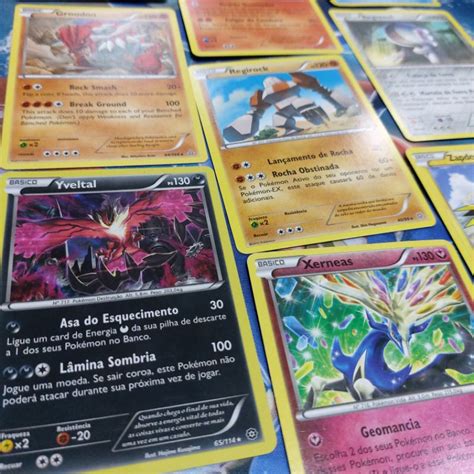 Só Lendários Pokémon Kit de cartas de Pokémons Lendários 15 cartas