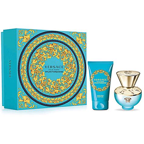 Versace Dylan Turquoise Pour Femme Eau De Toilette Ml Gift Set Wilko