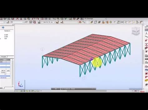 Etude complète d un hangar en Charpente Metallique sur le logiciel