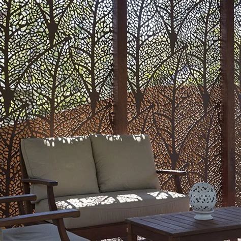 Decorative Aluminum Metal Laser Cut Screen Panels Buy Custom Outdoor Decorative Aluminum Laser