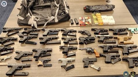 Ontario Police Seize Record Number Of Illegal Firearms In Transnational