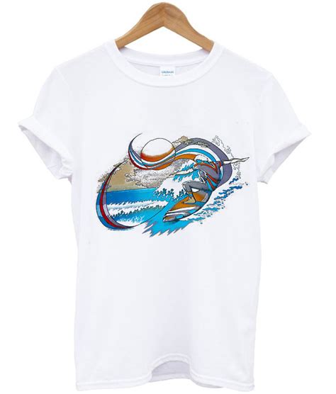 Ocean Wave T Shirt Teelooks