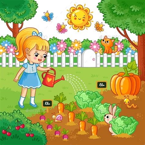 Garden Cartoon Images ~ Webstockreview Baamboozle Clipground Starters ...