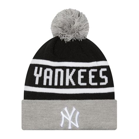 New Era Jake Cuff New York Yankees Beanie FBLKOTC Schwarz