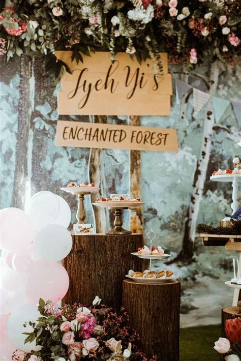 The Enchanted Forest Birthday Party Ideas Photo Of Forest