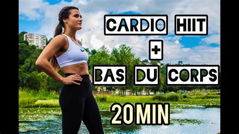 CARDIO HIIT Brûle Graisse RENFO BAS du CORPS 20min Partie 2 sans