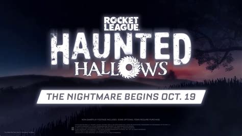 Rocket League Haunted Hallows Trailer Video Dailymotion