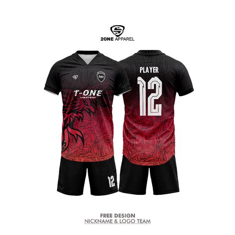 Jual Costum Jersey Full Print Free Design Nickname Shopee Indonesia