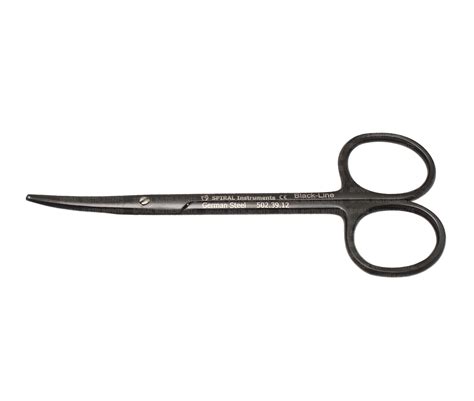 Baby Metzenbaum Scissor Curved Cm Black Line Online Shop