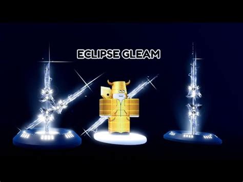 The Eclipse Gleam Sword Review In The Blade Ball Roblox YouTube