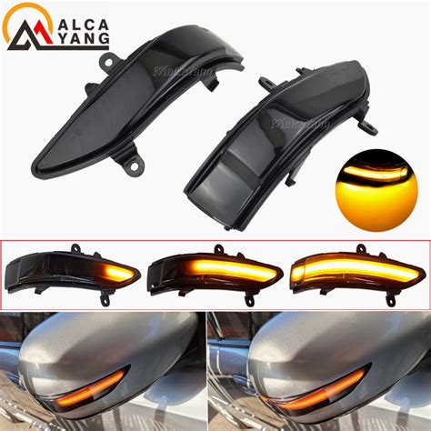 Pc Led Car Rear View Side Mirror Turn Signal Light Rearview Mirror