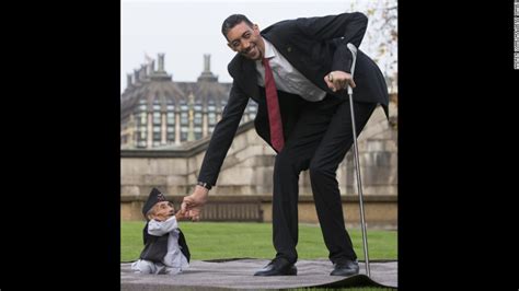 Worlds Tallest Man Meets Worlds Shortest Man