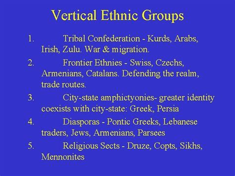The Origin Of Ethnic Groups Ethnic Group Comprehensive