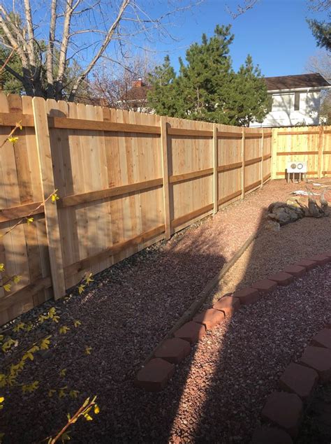 Cedar Fencing Company In Colorado Springs Installation Repair