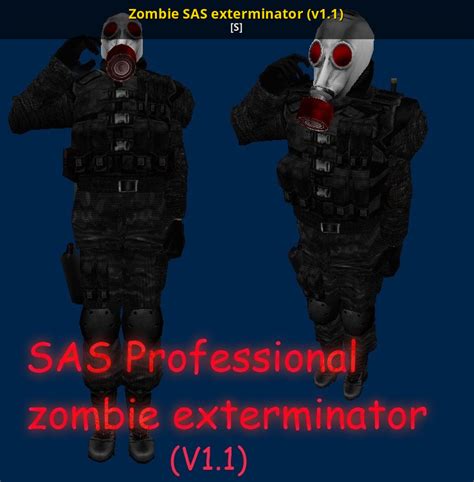 Zombie Sas Exterminator V11 Counter Strike 16 Mods