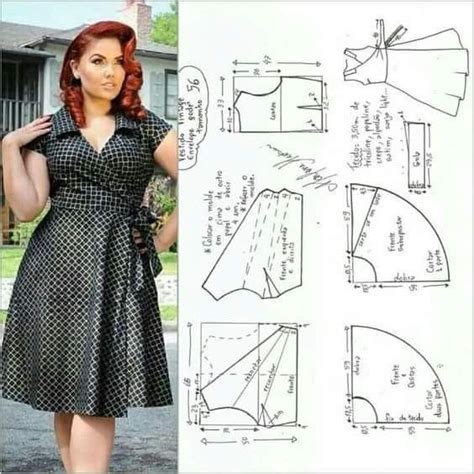 Pin By Kery Fdz On Costura Wrap Dress Pattern Fashion Blouse Design