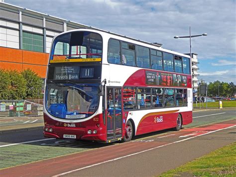 Volvo B7tl Wright Eclipse Gemini Lothian Buses 822 Sn56 Flickr