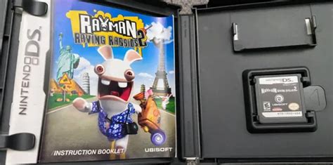 Rayman Raving Rabbids Nintendo Ds Cib Picclick Uk